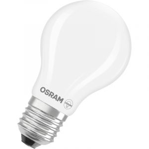 Osram Lampe LED forme étoile filament A60, 4 000 K blanc neutre, 5,9 W, E27, dépolie, 806 lm, 15 000 h, pour plafonniers et lampadaires, bureau