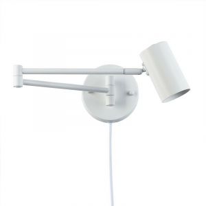 Image de Barcelona led Applique murale extensible Lisa avec prise - E27 G45 Blanc - Blanc