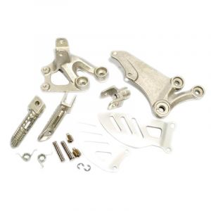 Brazoline Kit platine repose-pied moto avant gauche GSXR 600 06/11