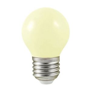 Image de Vision-El Ampoule Led 1W (9W) E27 Blanc chaud 3000°K Boule opale