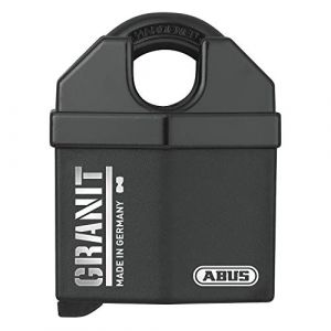 Abus Granit 79150SZP Cadenas 37/60 avec carte de sécurité et clé à lumière led en ...