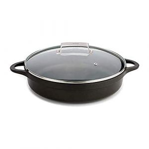 Valira 4135-25, Noir, Aluminium, Noir, Verre, 24 cm, 270 mm