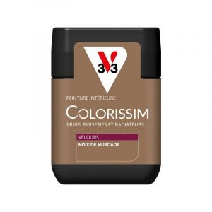 V33 Peinture multi-supports Colorissim Lait d'amande Velours 0,5L
