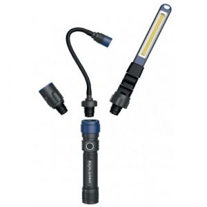 Batilec Torche multifonctions rechargeable avec 3 embouts