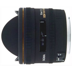 Sigma 477954 - Objectif DC 10mm F2,8 EX HSM Fisheye Canon