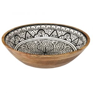 Saladier en manguier noir 33 cm