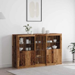 VidaXL Buffet Bois ancien 162 x 37 x 100 cm Bois d'ing&eacute;nierie