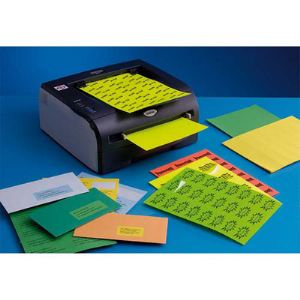 Image de Techmay logetiq Boite de 1400 étiquettes couleur 99 x 38,1 mm