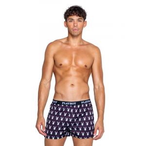 Playboy Lingerie - Boxer Champion Homme Noir