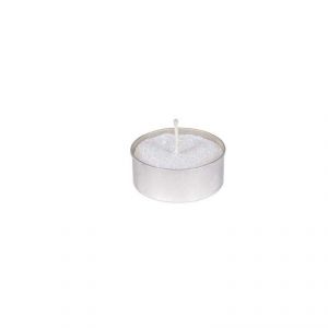 Chaks Set de 6 bougies chauffe-plat paillettes