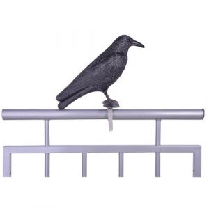 Esschert design Epouvantail corbeau pour éloigner les pigeons