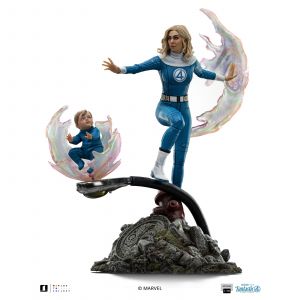 Iron Studios Figurine Fantastic Four First Steps Invisible Woman And Franklin 1/10 Statue Figurine Les Quatre Fantastiques - CO-107172