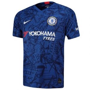 Image de Nike Maillot domicile Chelsea FC Stadium 2019 pour Homme - Bleu - Taille M - Male