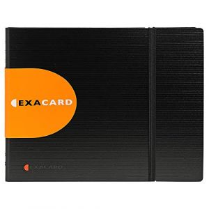 Exacompta 75134E - Porte-cartes EXACARD, reliure spiralée, 240 vues