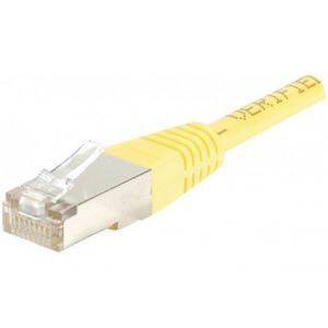 Image de Dexlan 854101 - Cordon réseau RJ45 patch FTP Cat.5e 15 cm