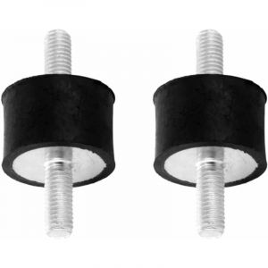 Cyclingcolors 2x silent bloc mâle mâle M8x20mm M8x20mm 30x40mm anti vibration caoutchouc bâteau voiture amortisseur silencieux