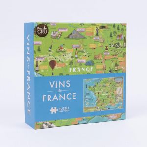 Puzzle 1000 pièces : VINS DE FRANCE