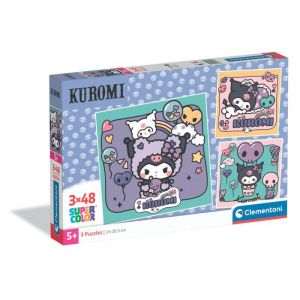 Clementoni 3x48 pi&egrave;ces - Kuromi
