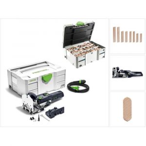Festool DF 500 Q-PLUS Fraiseuse Domino 420 W avec boîtier Systainer + Accessoires (574325 )