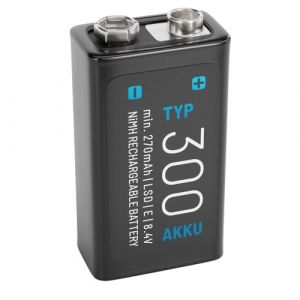Absina Absina 300 Pile rechargeable 6LR61 (9V) NiMH 270 mAh 8.4 V 1 pc(s)