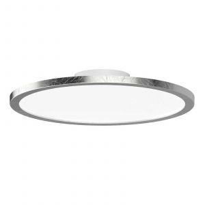 LightMe Plafonnier LED Aqua Ø 30,2 cm argenté