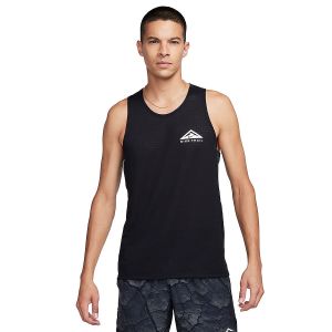 Nike Débardeur uni Dri-FIT Trail pour homme - Noir - Taille L - Male