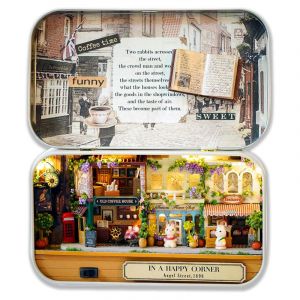 Dam Coin du bonheur. Maquette 3d pliable, r&eacute;aliste.