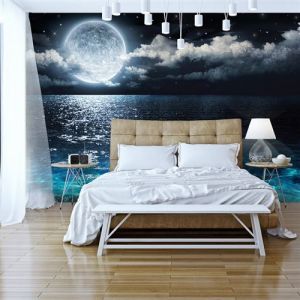 Artgeist Papier peint - Blue Lagoon 350x245