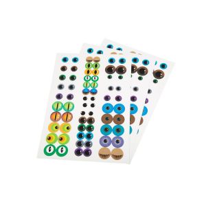 Eduplay Autocollants yeux colorés, set de 204