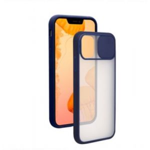 Bigben Coque Connected iPhone 12/12 Pro Slide bleu