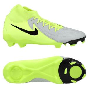 Nike Homme Phantom Luna II Academy FG/MG Chaussure de Football, Metallic Silver/Black/Volt, 42 EU