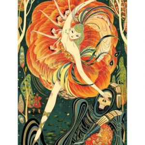 Puzzle 1000 pièces : L'Oiseau de feu