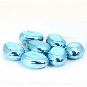 Image de Atmosphera Pierres de table d&eacute;coratives brillantes - Rond &hellip;