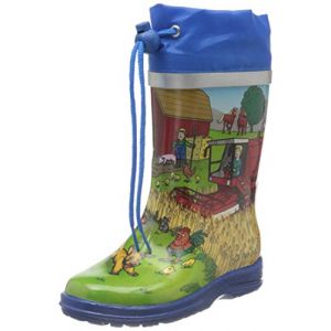 Beck Bottes enfant caoutchouc ferme multicolore - Taille 27