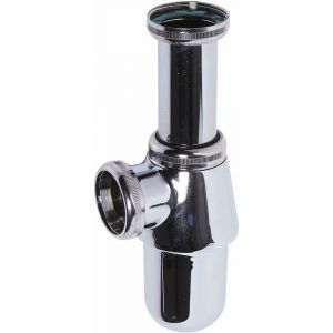 Wirquin Siphon lavabo laiton réglable D32 30724027, chromé