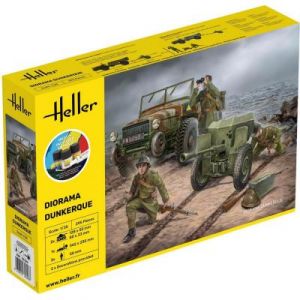 Heller Diorama Militaire : STARTER KIT - Laffly