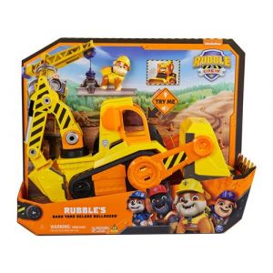 Spin Master Ruben & Compagnie - VEHICULE Deluxe Ruben - Voiture + Figurine Ruben Et Compagnie À Collectionner - Dessin Animé Ruben - Aventures Et Constructions - Pat Patrouille Jouet - Jouet Enfant 3 Ans et +