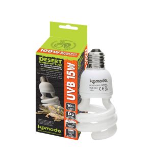 Komodo Lampe pour terrarium Compact UVB 10.0 ES