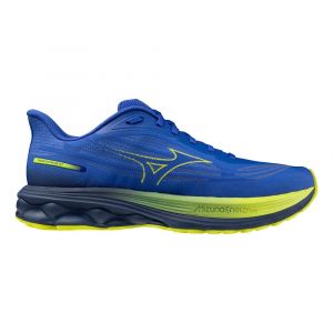 Mizuno Wave Skyrise 7 Chaussure de running sans stabilisateurs Hommes-bleu, jaune, Pointure 44.5