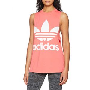 Adidas T-shirts -originals Trefoil - Semi Flash Red - 36