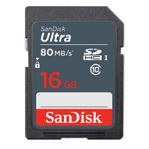 Sandisk Ultra SDHC UHS-I 16 Go