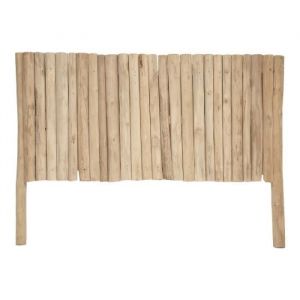 Atmosphera Tête de lit en bois Jayden 160x120 - Naturel clair