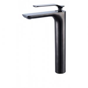 Paini France Mitigeur lavabo réhaussé addict Noir mat