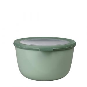 Rosti mepal Bol multi-usage Cirqula - Nordic sage - capacité 2000 ml - couvercle amovible - incassable - étanche – stockage au congélateur, stockage à froid – passe au lave-vaisselle