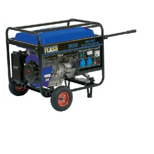 MasterFlash 5600 - Groupe &eacute;lectrog&egrave;ne 5500W essence 4 temps avec chariot