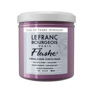 Lefranc & bourgeois Peinture Flashe vinylique - Rose de Parme iridescent n&deg;839 - 125 ml -