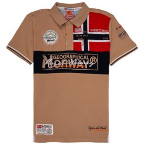 Geographical Norway Polo enfant KIDNEY Beige - Taille 8 ans,10 ans,12 ans,16 ans