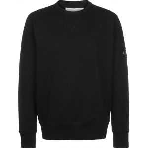 Calvin Klein Sweat droit coton organique molletonné Noir