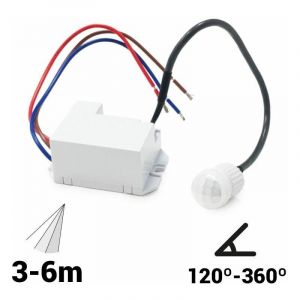 Barcelona led Détecteur de mouvement PIR pour mur/plafond 120º/360º
