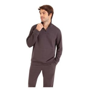 Eminence Pyjama long col ouvert homme Interlock Marron - Couleur Marron - Taille M